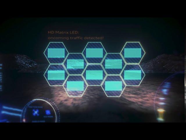 How HD matrix LED headlights work | Audi Explanatory Video