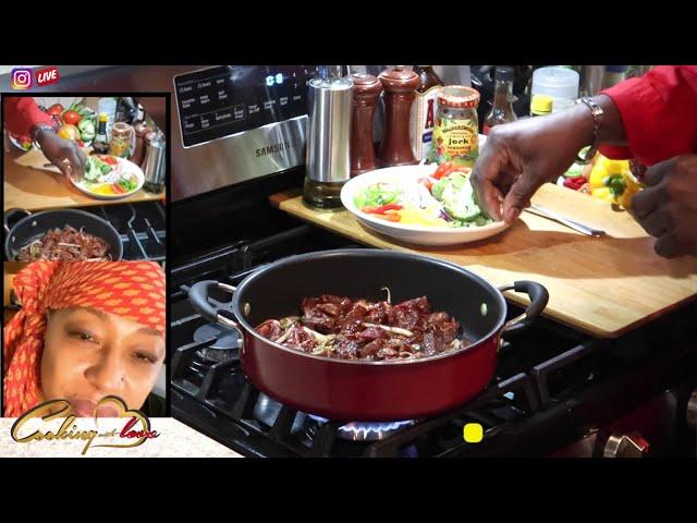 Cooking with Chef Wenford Simpson