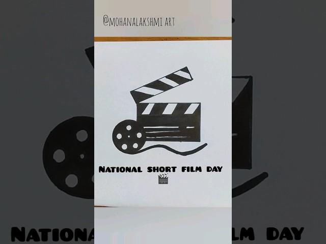 National short film day |#shortfilm #shortfilmshowcase #shortsvideo #shortfilmday #pendrawing 