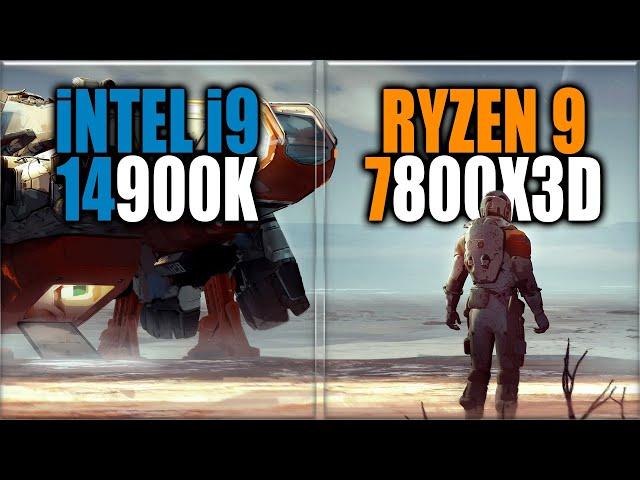 i9 14900K vs 7800X3D Benchmarks - Tested in 15 Games and Applications