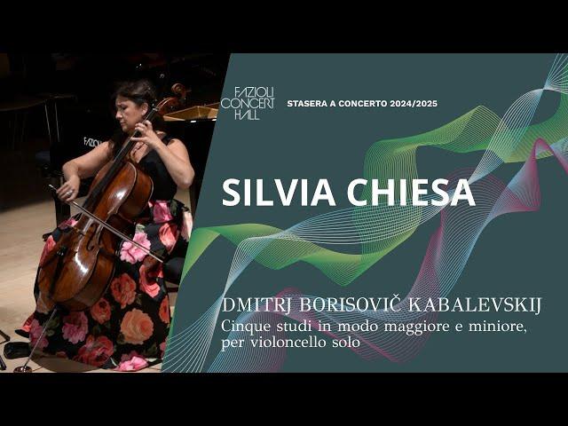 Silvia Chiesa: Kabalevskij, Five Studies in Major and Minor for cello solo