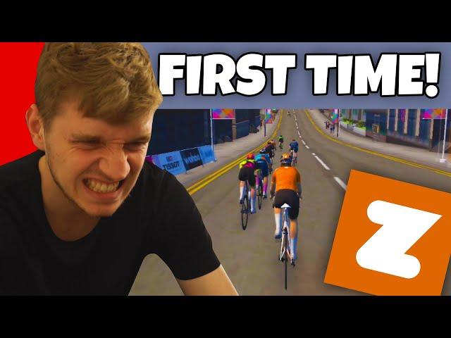 First Time Trying Zwift... it was a mistake...