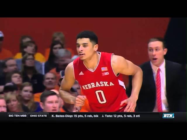 Nebraska at Illinois - Men's Basketball Highlights