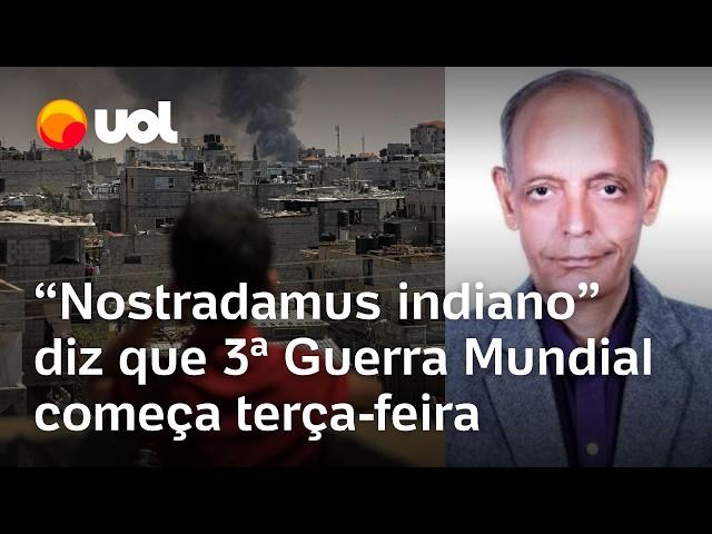 'Nostradamus indiano' prevê que Terceira Guerra Mundial começará na terça-feira