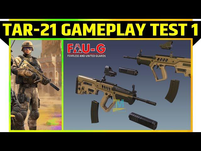 FAU-G | TAR-21 FAUG GAME TDM GUN FULL GAMEPLAY | FAUG New Update | Faug TDM Gameplay #faug #ncore