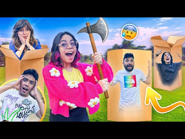 JUGANDO A LAS ESCONDIDAS EN CAJAS DE CARTON | Susy Mouriz