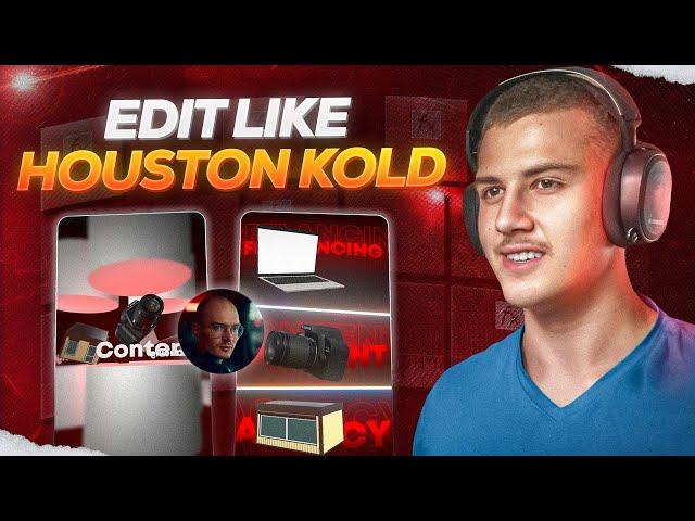 How to Edit Viral 3D Houston kold Animations Step-By-Step! (Complete After Effects Guide)