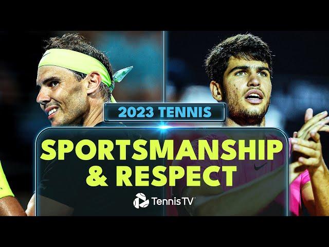 Sportsmanship & Respect Tennis Moments in 2023 