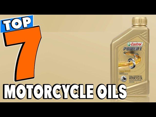 Top 5 Best Motorcycle Oils Review In 2024