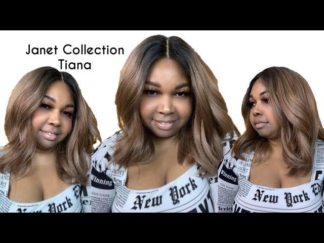 BEAUTIFUL BLOWOUT BOB| Janet Collection Tiana Wig Review