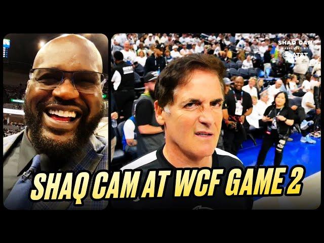 Shaq Reacts to Mavs vs. Timberwolves WCF Game 2 | SHAQ CAM 