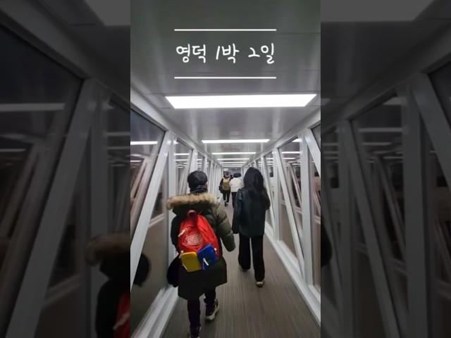 1박2일 영덕여행 오션뷰 헤아림 펜션에서 영덕대게 먹기  #영덕대게 #영덕여행 #국내여행 #국내가족여행 #영덕숙소 #영덕가볼만한곳  #겨울방학