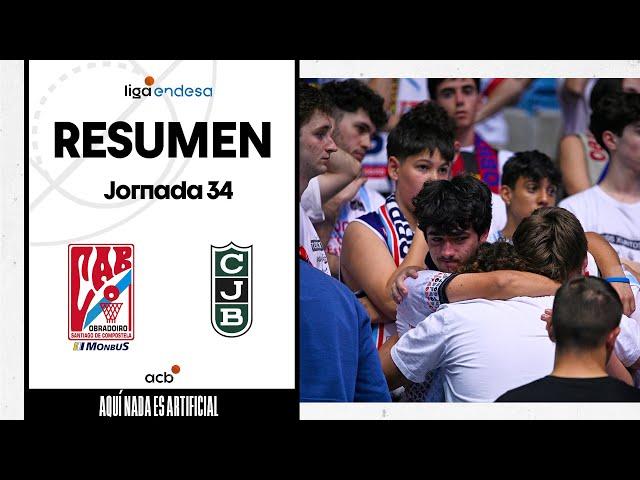 Monbus Obradoiro - Joventut Badalona (97-71) RESUMEN | Liga Endesa 2023-24