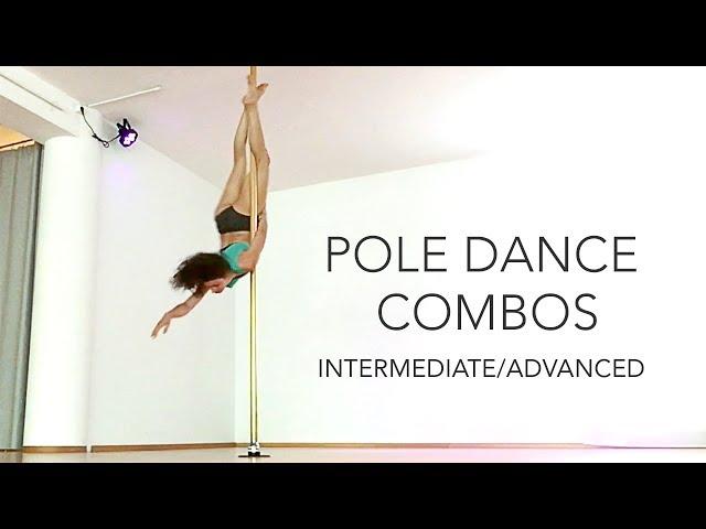 Pole Dance Combos Intermediate & Advanced / Flatline Scorpio, Brass Monkey, Moon beam