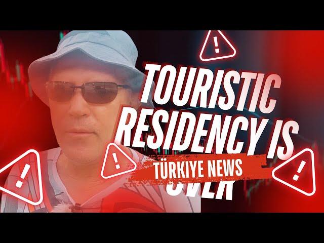 Tourists have to go home. Big change to the residency policy in Turkey