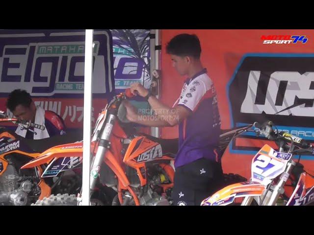 Cek Paddock Event Grasstrack DPD GRIB Sumut Seri 1 Sirkuit Sky Garden