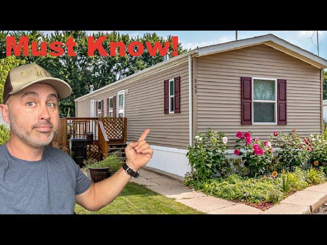 Never Buy a Mobile Home without knowing this first! (Must Watch!)