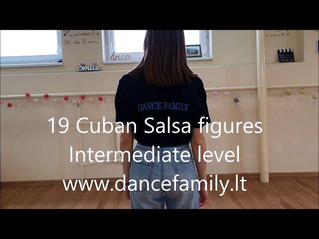 19 Cuban Salsa figures (intermediate level) Casino style