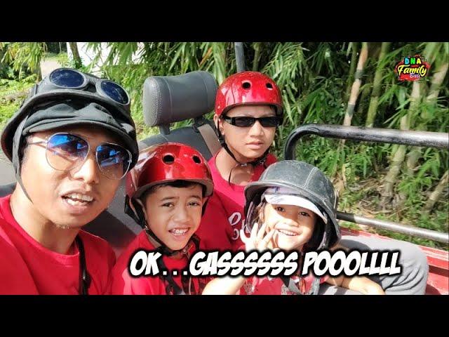 OFF ROAD MERAPI JEEF ADVENTURE || DNA FAMILY BALI HAMPIR TERPEROSOK DI SUNGAI