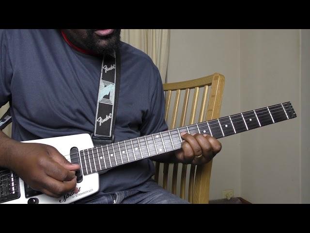 African Rhythm Guitar  - Groove 1 Playing with triads for beginners