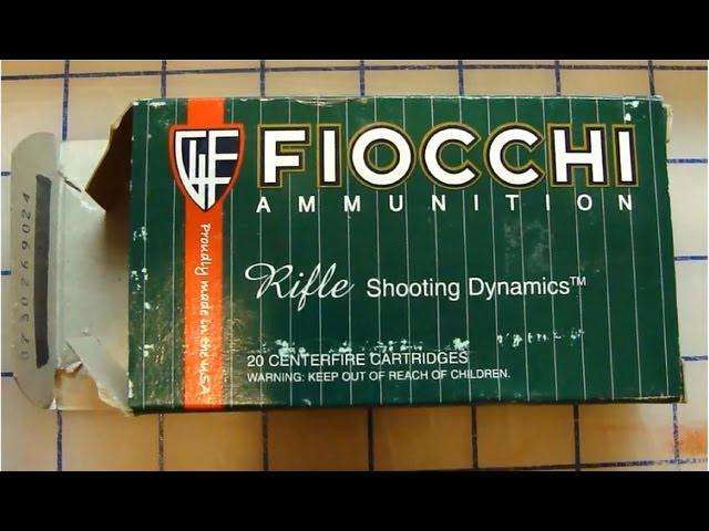 Fiocchi .223 Rem Soft Point 55 gr Ballistic Gel Test