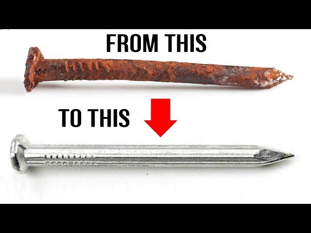 How to Remove Rust from Metal Quickly - Home Made Solution