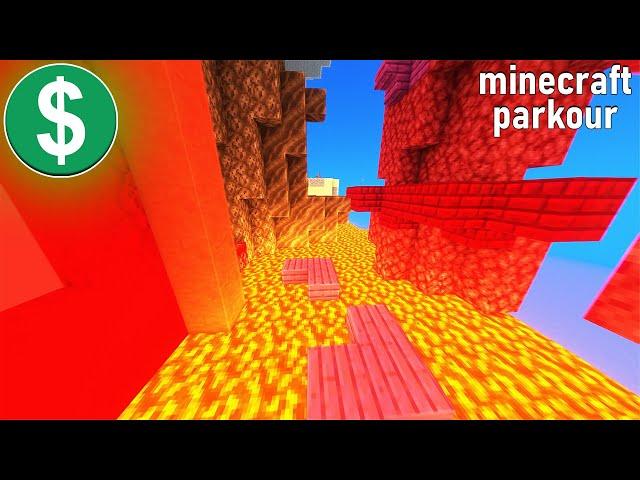 Minecraft Parkour Gameplay (NO COPYRIGHT)