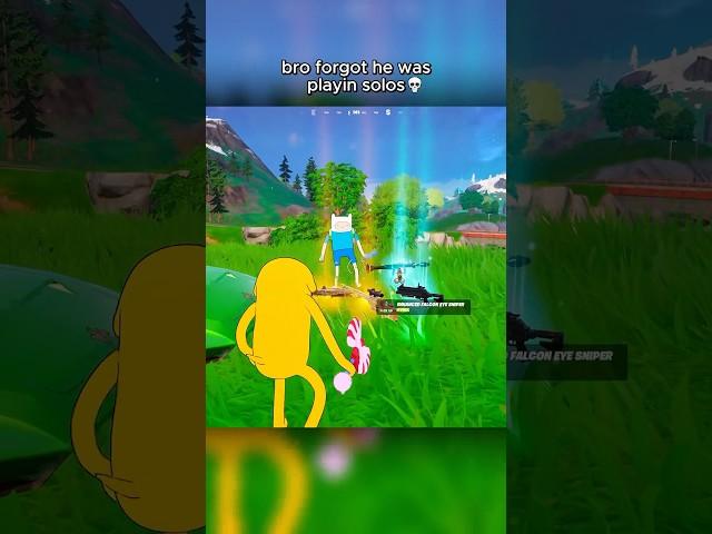 FINN VS JAKE THE DOG #fortnite #fortniteclips