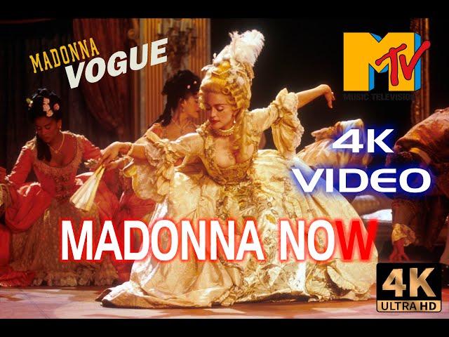 MADONNA - VOGUE - LIVE AT THE MTV AWARDS 1990 -  REMASTERED  4K - 2160p UHD