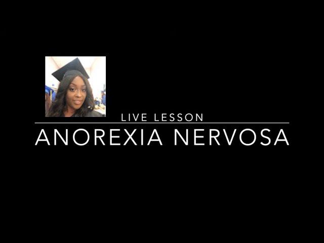 Anorexia Nervosa in Nursing