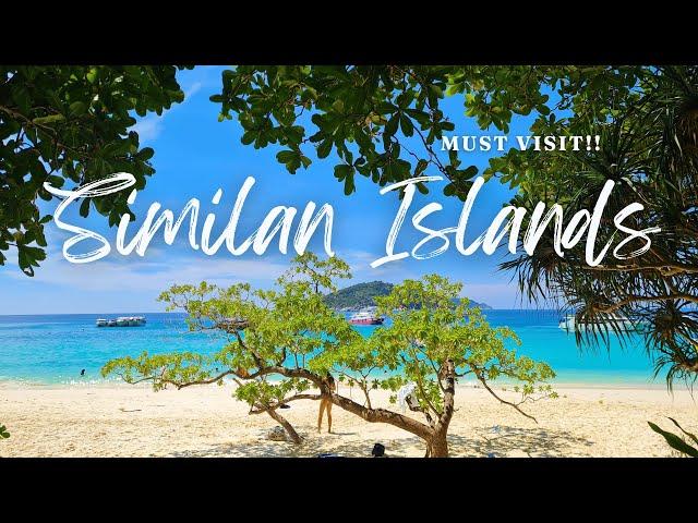 Similan Islands | Most Beautiful Beach in Thailand! DON'T MISS | Complete Guide