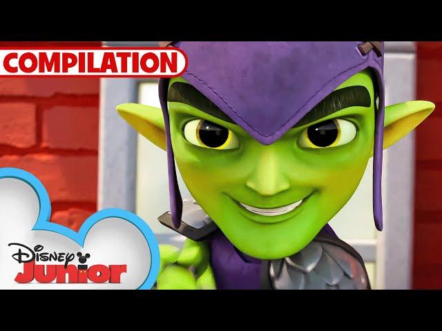 Best of Gobby! | Compilation | Marvel's Spidey and his Amazing Friends |@disneyjr