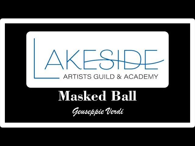 Verdi Masked Ball