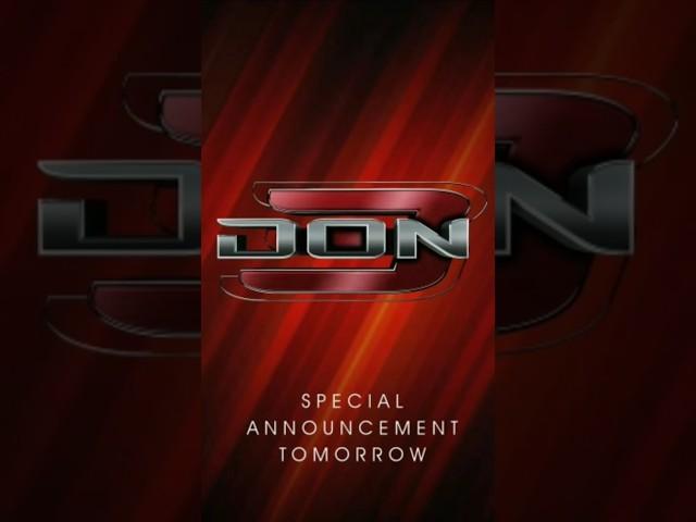 Don 3 Special Announcement Today | Ranveer Singh | Don 3 | Kaira Advani | #shortsfeed #don3