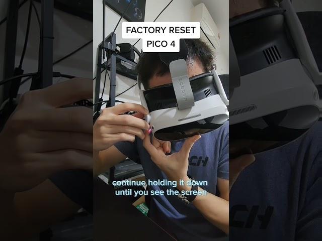 Need to factory reset your Pico 4 VR? Here's how. Find LIANG VR DISTRIBUTION for PICO 4 VR Headset.