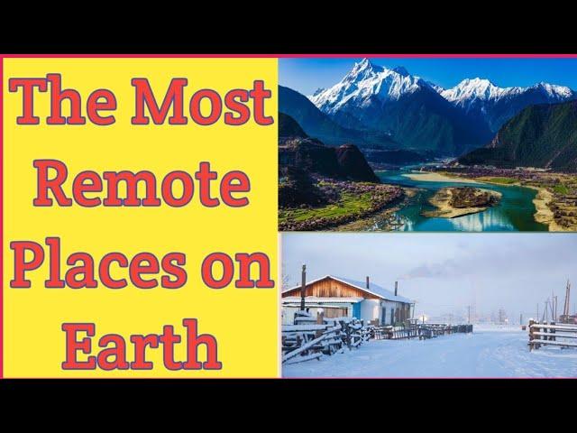 Top 18 Most Remote Places on Earth | Varenyam Family #facts #trending #worldnews #knowledge #viral