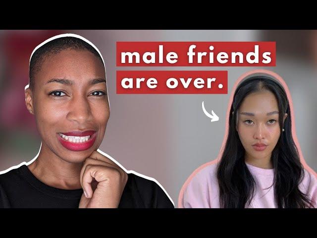 (reaction) "i have no guy friends...and you shouldn't either"