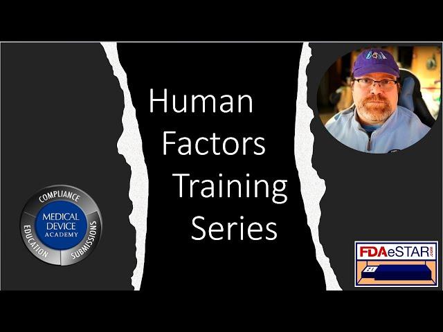 Human Factors Training for Medical Devices