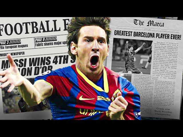 How GREAT Was Messi at Barcelona?!