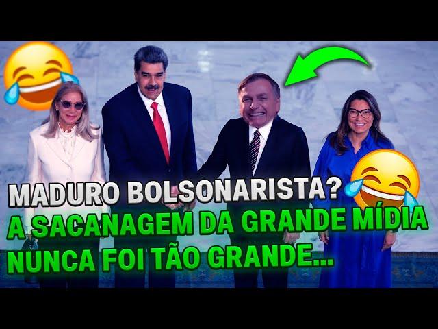 MADURO BOLSONARISTA? A sacanagem da Grande Mídia chegou ao nível mais ABSURDO até agora