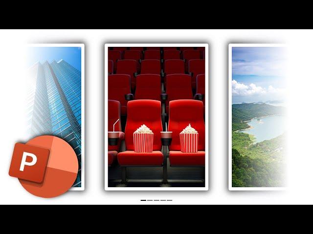 Sliding Photo Carousel Animation in PowerPoint | Tutorial