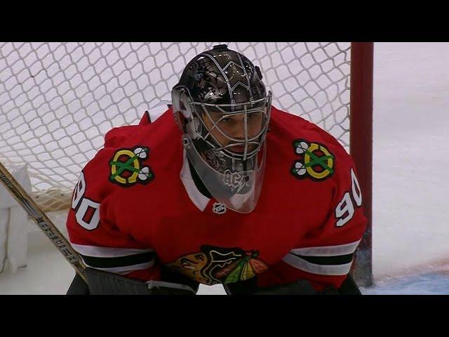 36-year-old rec league goalie Scott Foster plays for Blackhawks