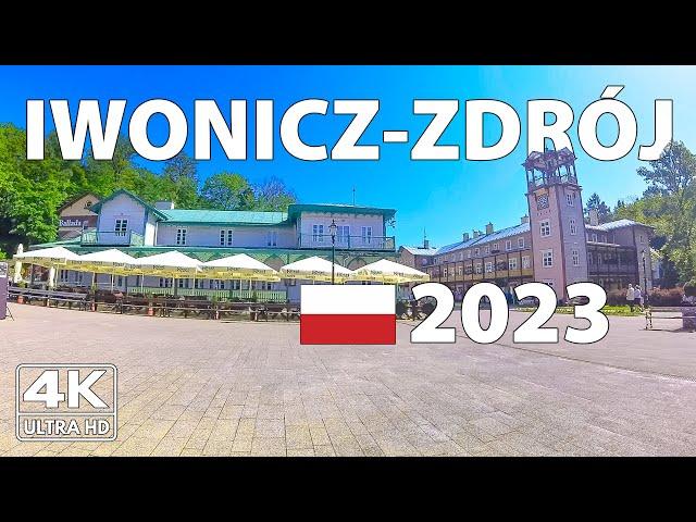 Iwonicz-Zdroj, Poland Walking Tour ️ 4K Ultra HD – With Captions