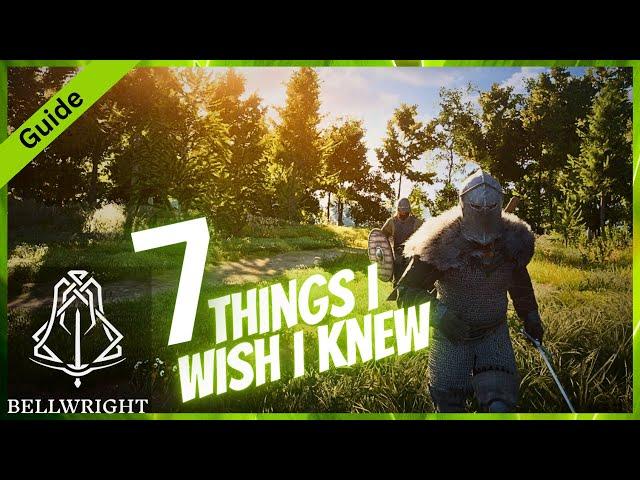 7 Things I Wish I Knew for BELLWRIGHT #guide #gaming #bellwright