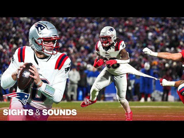 Sights & Sounds: Drake Maye Goes Toe-to-Toe vs. Josh Allen & the Bills | NFL Week 16