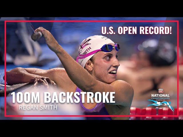 Regan Smith Breaks Her Own U.S. Open Record in Stacked 100 Back | Phillips 66 National Championships