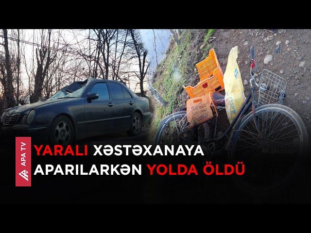 Lənkəranda ağır qəza,  avtomobil velosipedçini vurdu – APA TV