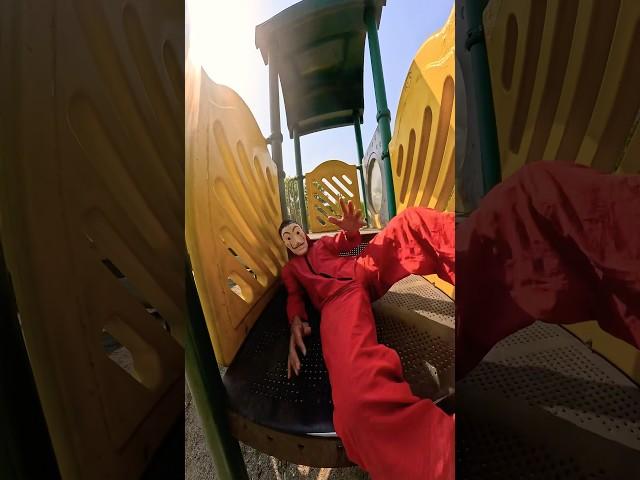 Playground parkour money heist rooftop most viral video ?????#foryou