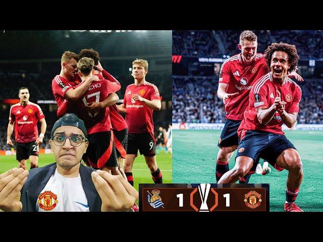 REAL SOCIEDAD 1-1 MANCHESTER UNITED MATCH REACTION | RUBEN AMORIM RASMUS HOJLUND DISASTERCLASS