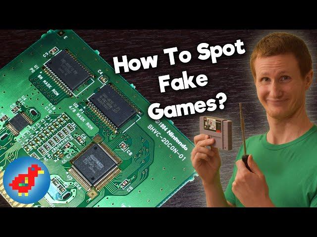 How to Identify Fake Retro Video Games - Retro Bird